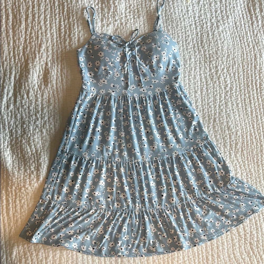 Floral Blue Sundress